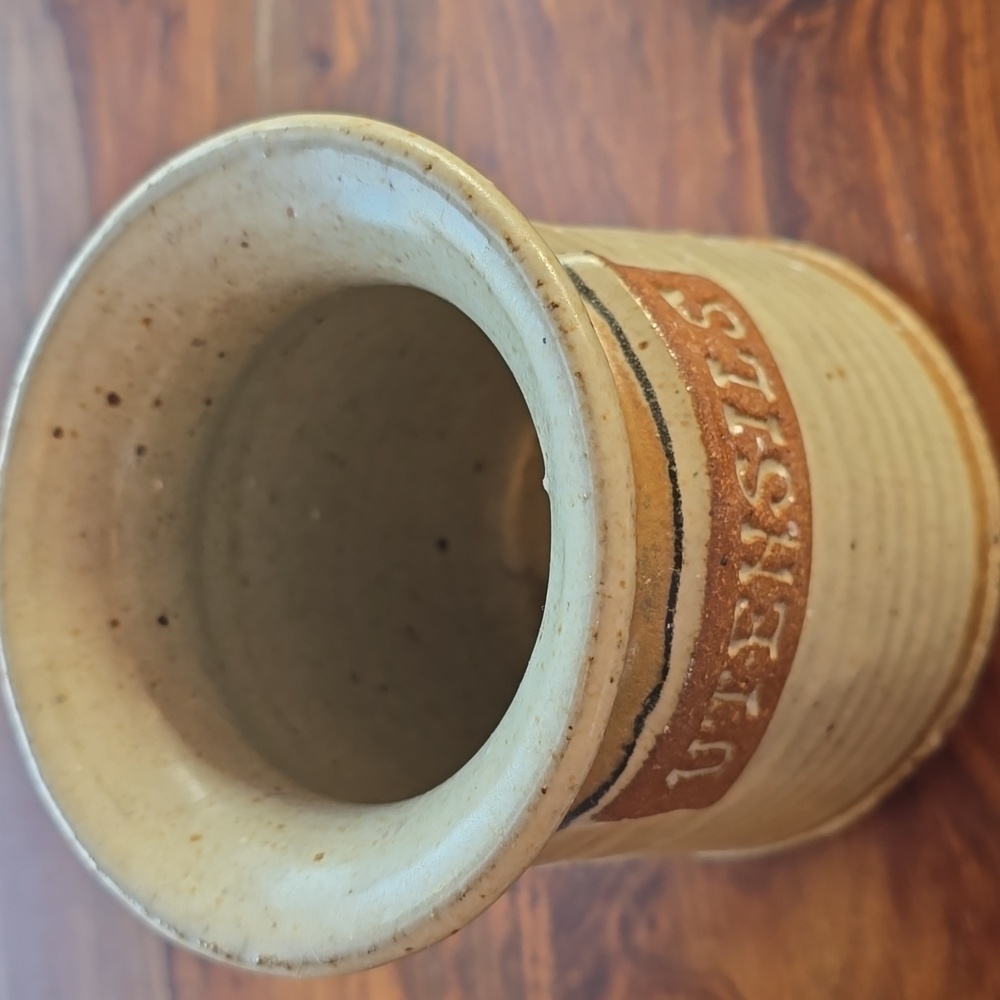 Handmade Ceramic "Utensiles" Pot - Picture 4 of 5